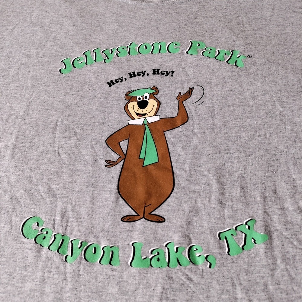 Jellystone Park  Canyon Lake Texas T Shirt  Adult Large Short Sleeve